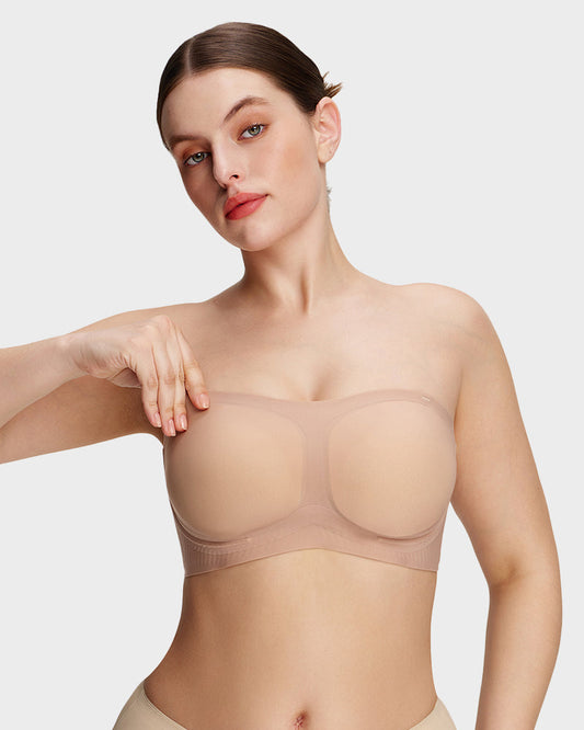 Anti-Slip Soft Underwire Strapless Bra